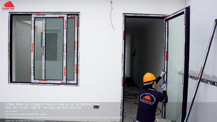 Nhôm Xingfa cao cấp có độ bền cao, chắc chắn